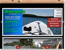 Tablet Screenshot of elkhartwatersports.com